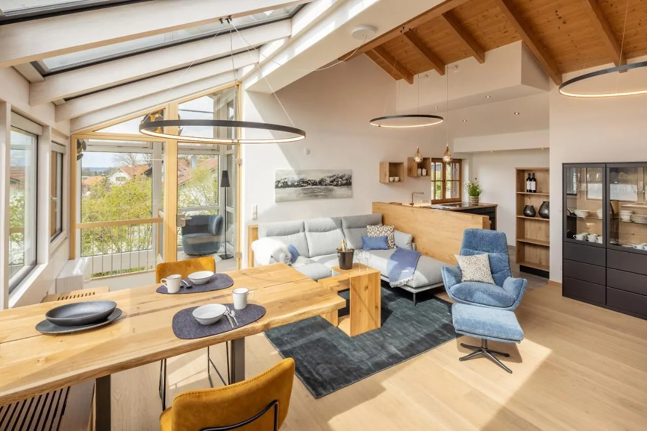 Stille X Weite - Hochwertige Wohnung Mit See-Panorama Kronburg Németország